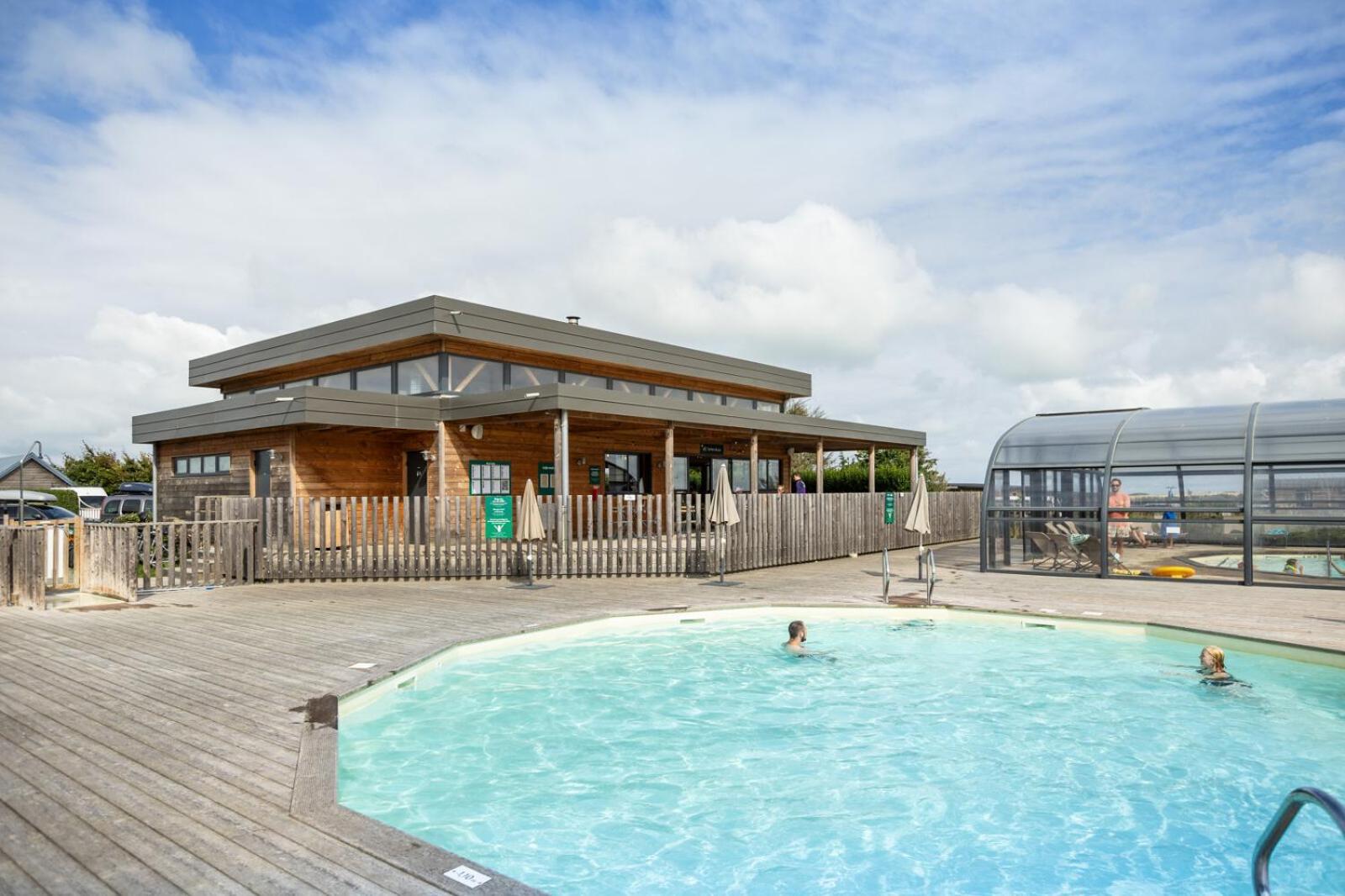 Huttopia Les Falaises - Normandie Saint-Pierre-en-Port Exterior photo